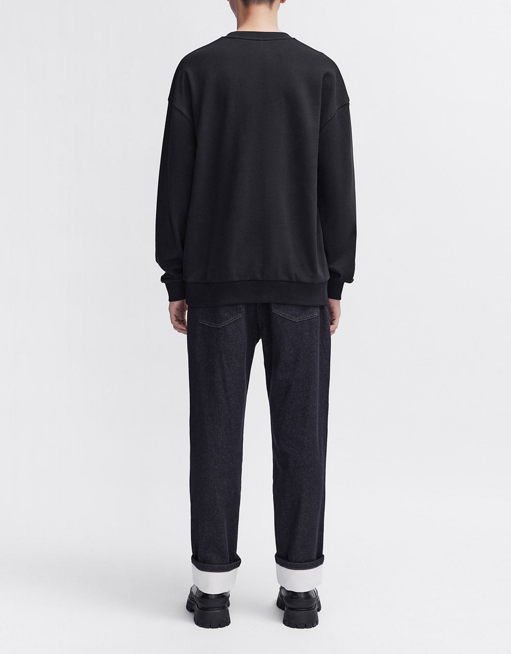 Roll Up Straight Jeans