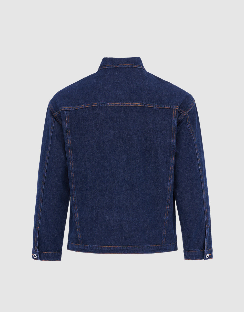 Contrast Stitch Denim Jacket