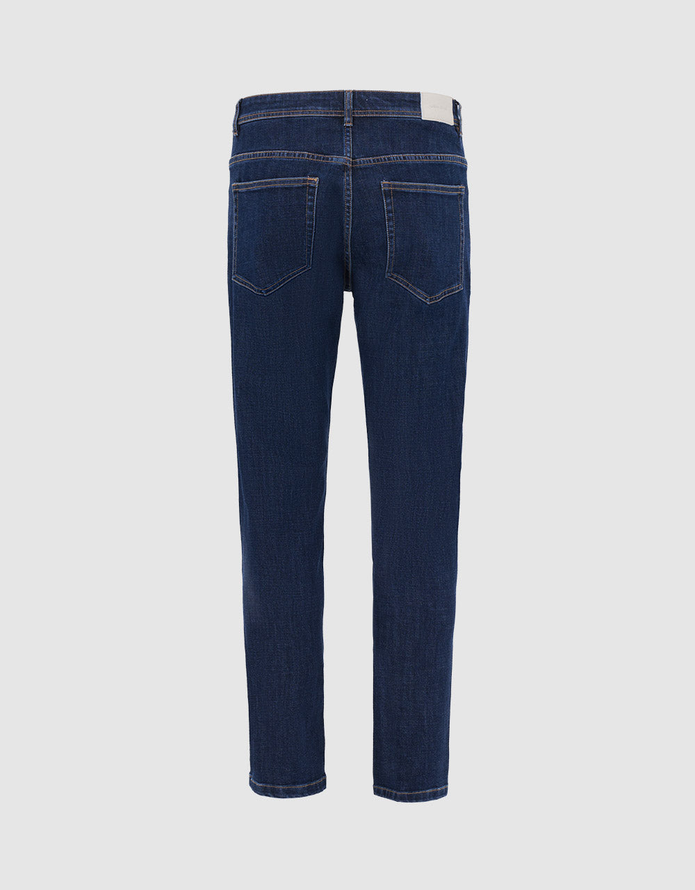 Mid Waist Straight Jeans