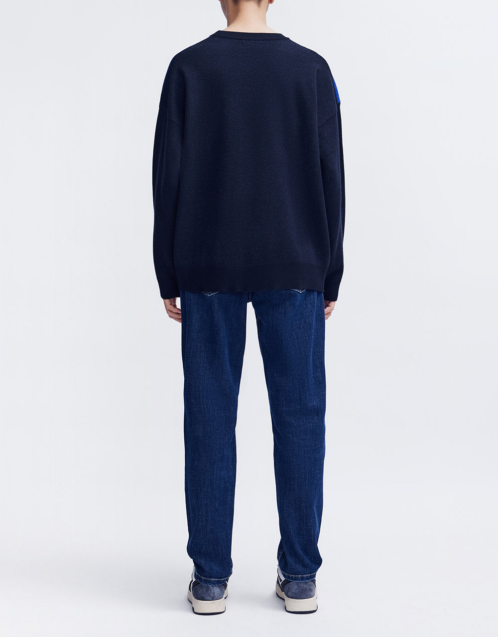 Mid Waist Straight Jeans