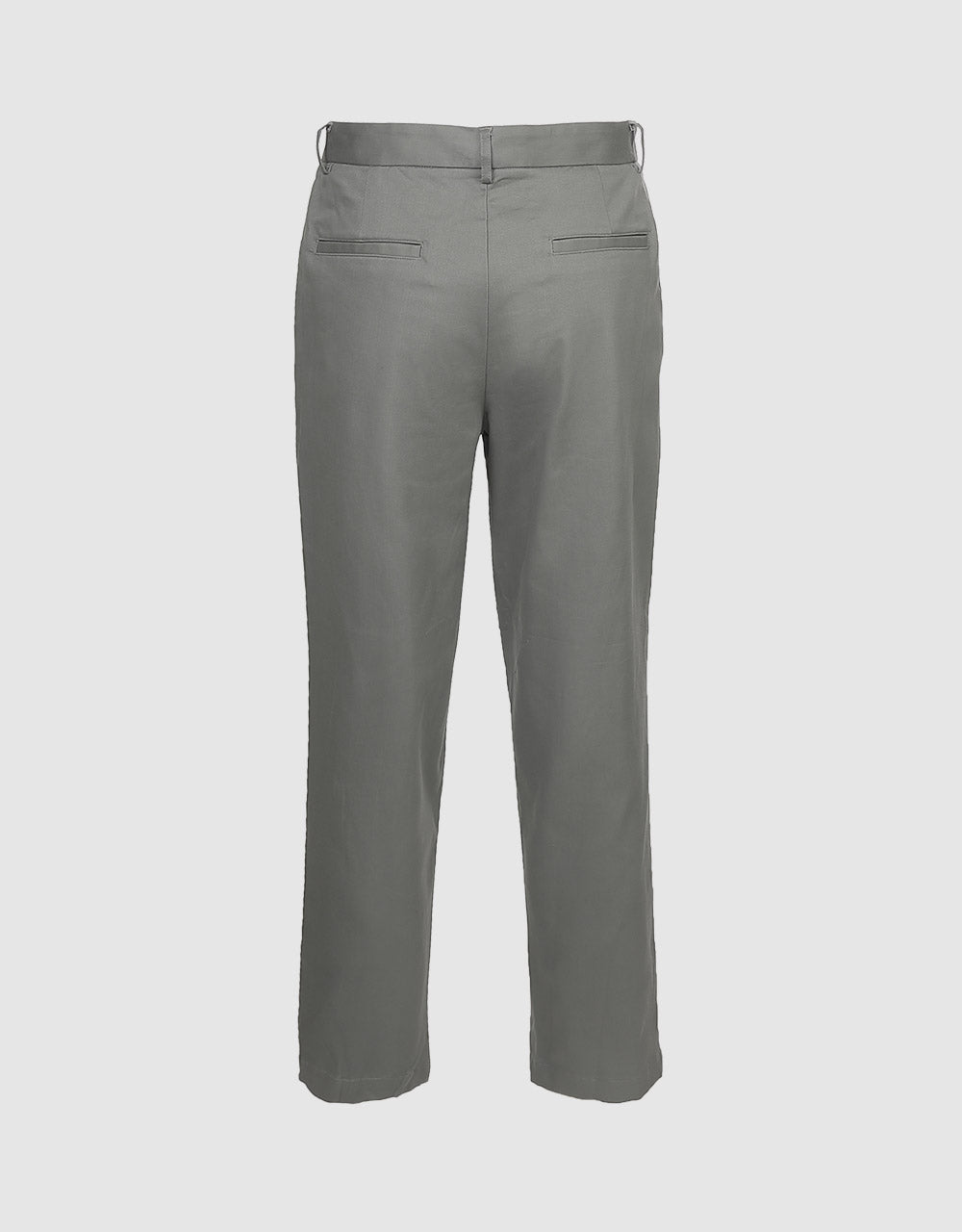 Mid Waist Straight Pants