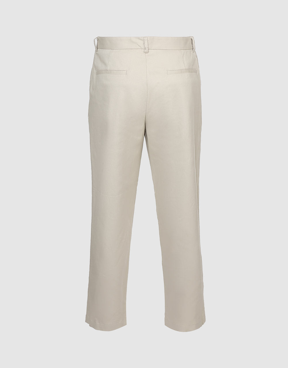 Mid Waist Straight Pants