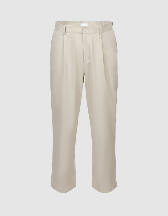 Mid Waist Straight Pants