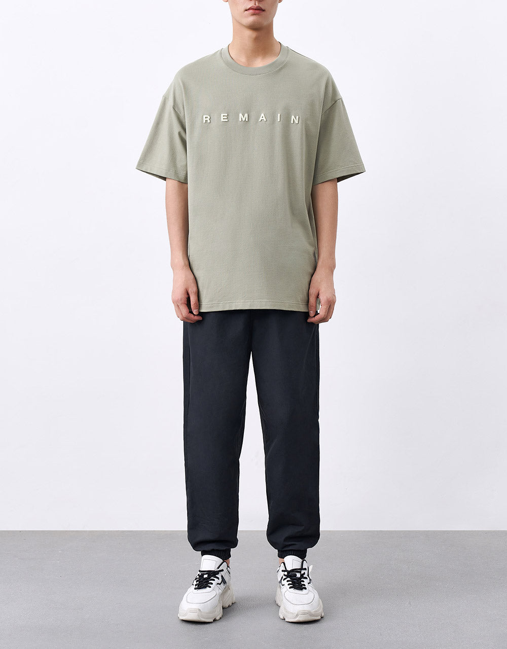 Elastic Waist Jogger Pants