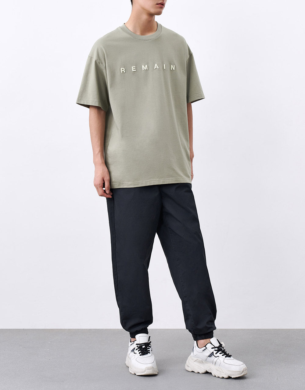 Elastic Waist Jogger Pants