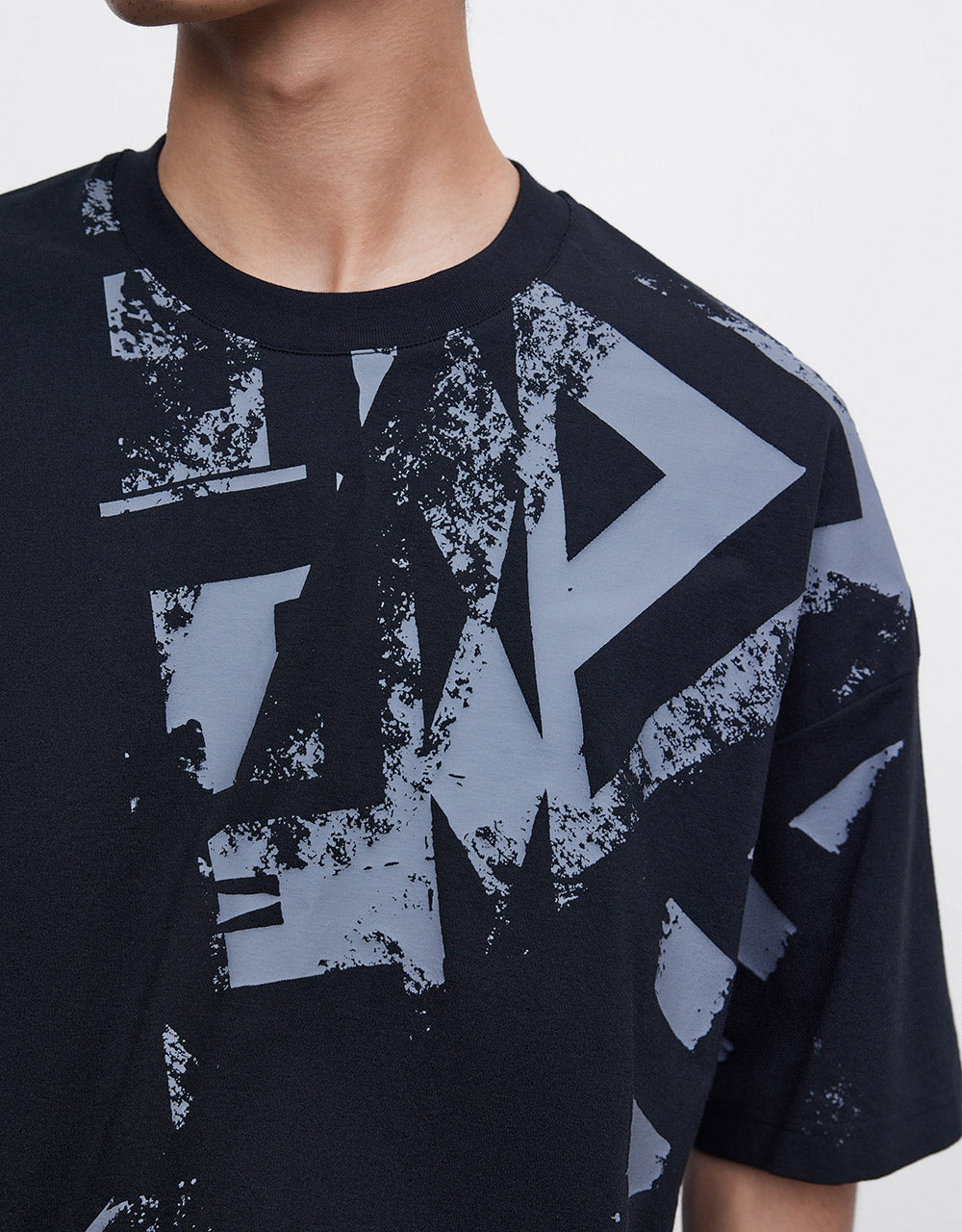 Printed Knit T-Shirt