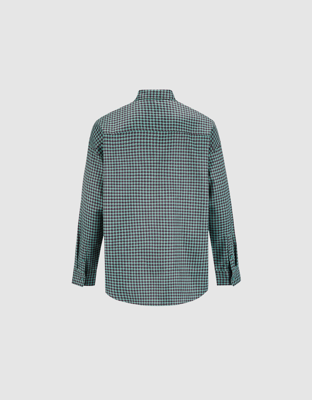 Houndstooth Print Shirt