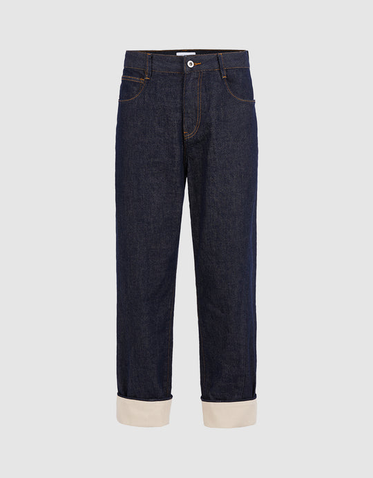 Roll Up Hem Jeans