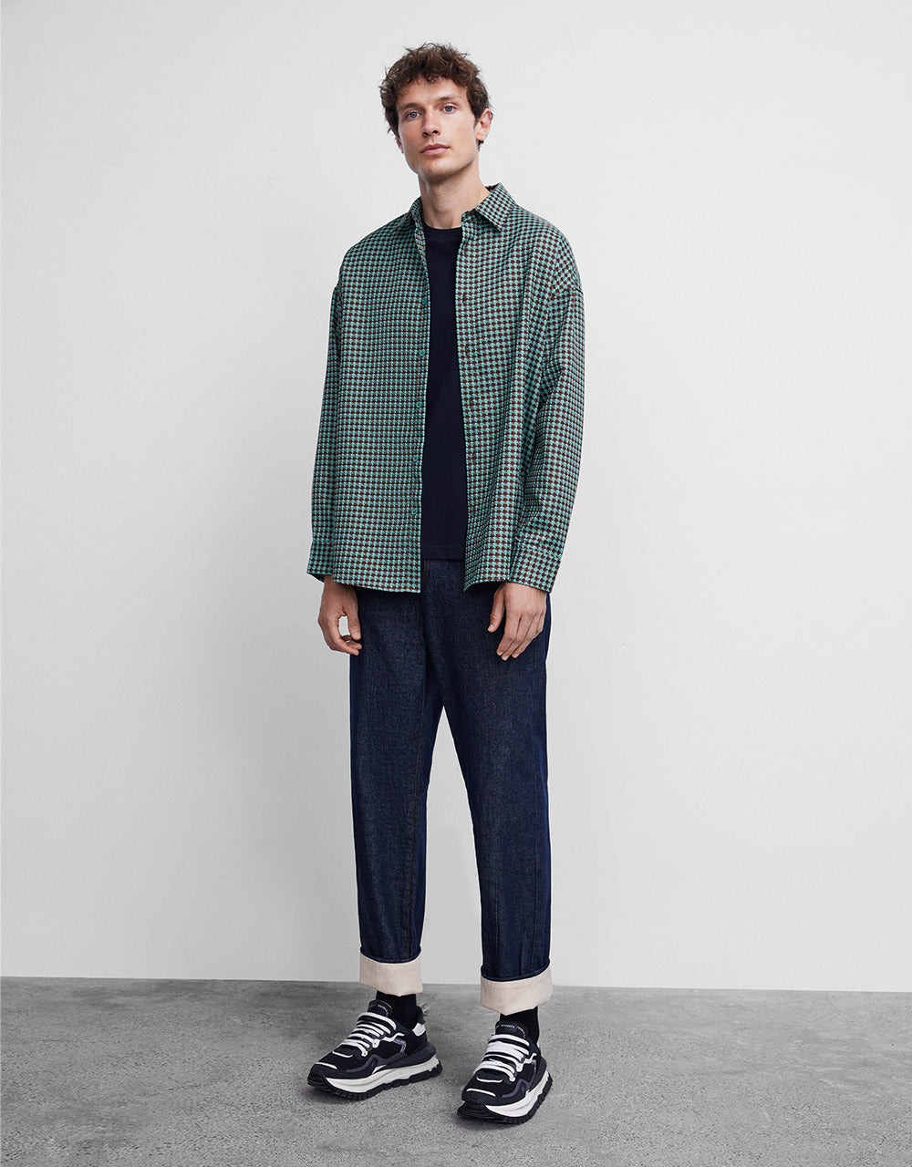 Roll Up Hem Jeans