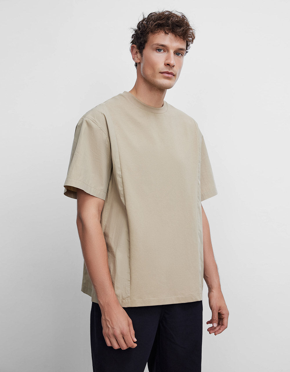 Combination Oversized T-Shirt
