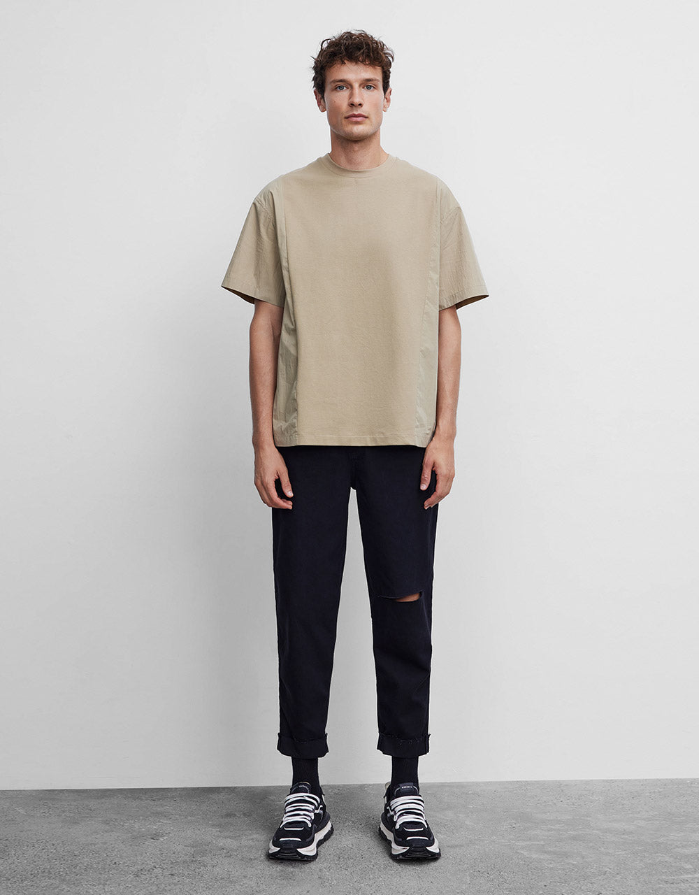 Combination Oversized T-Shirt