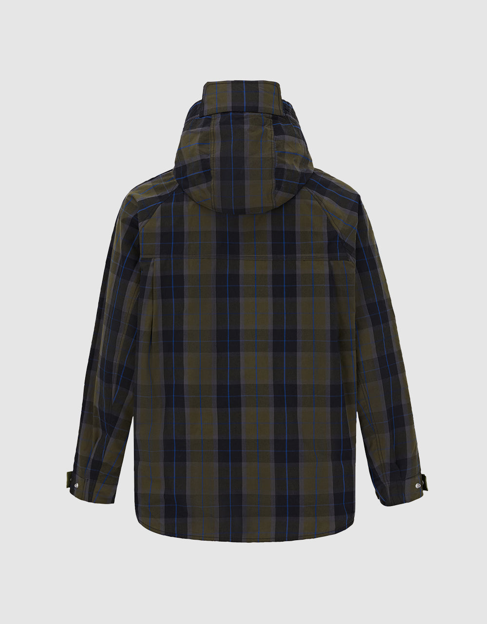 Plaid Hooded Jacket