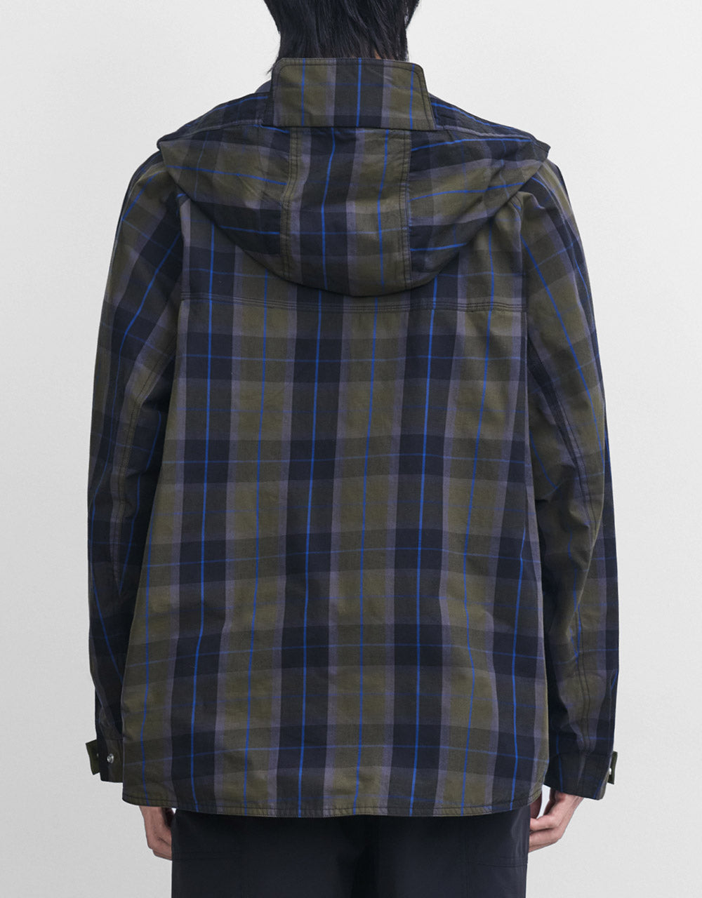 Plaid Hooded Jacket