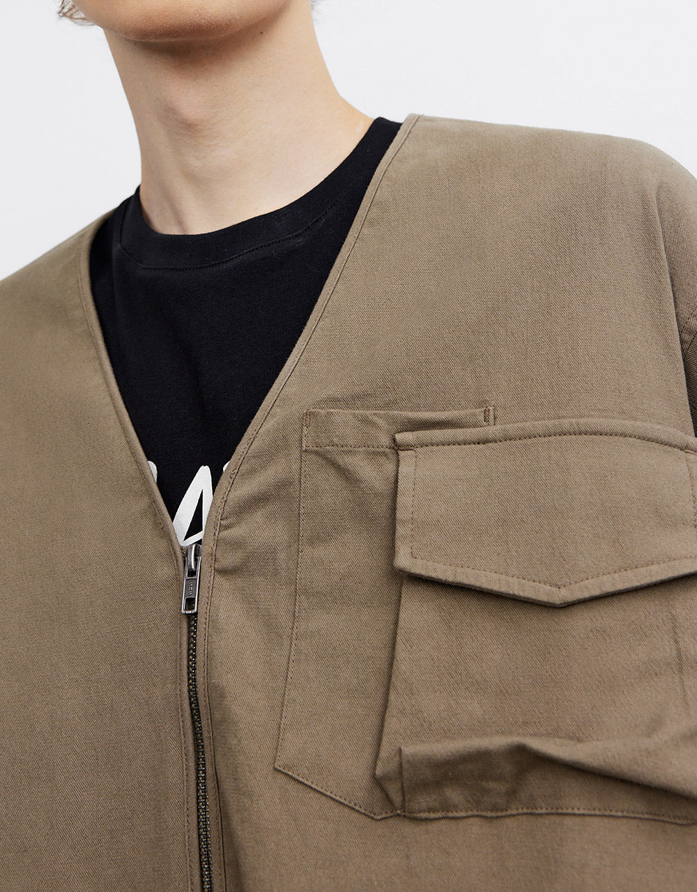 Utility Pocket Oversized Jacket