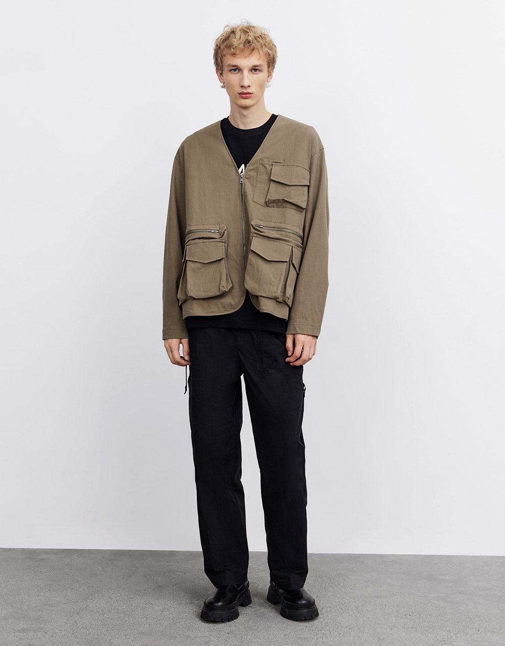 Utility Pocket Oversized Jacket