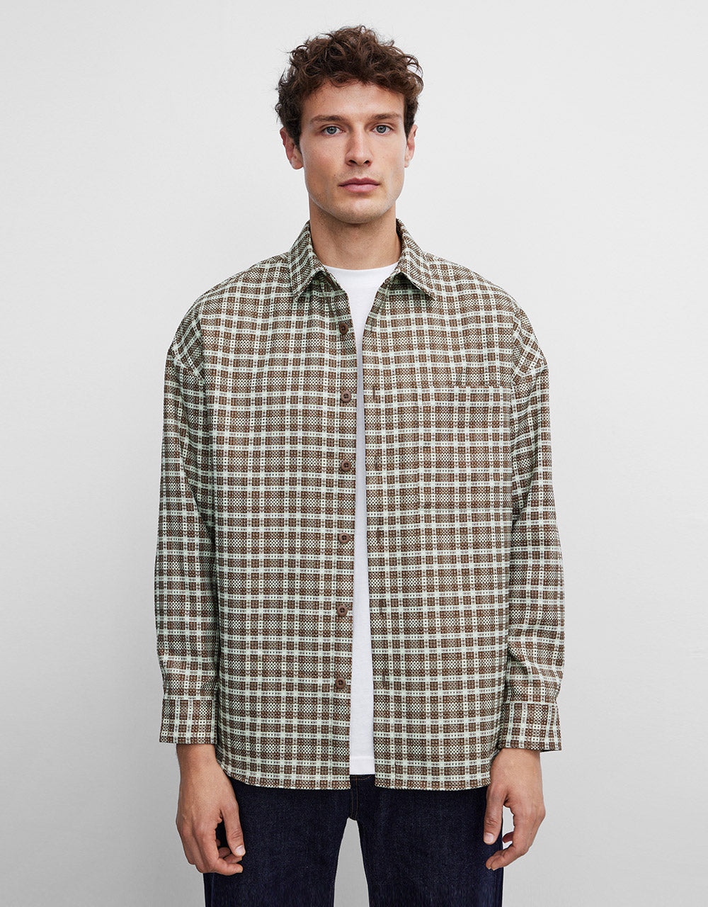 Patch Pocket Plaid Shirt
