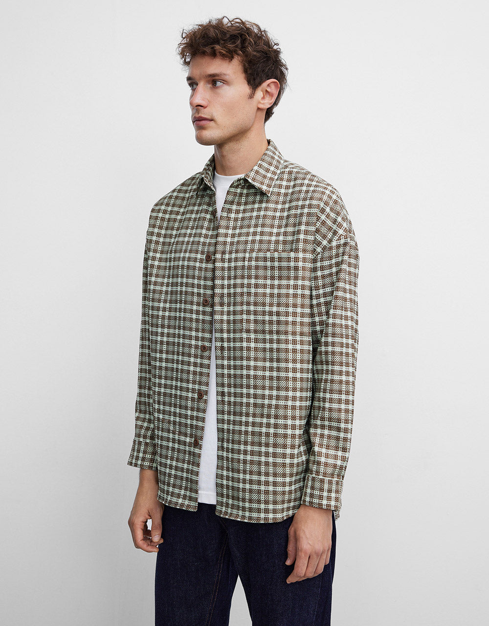 Patch Pocket Plaid Shirt