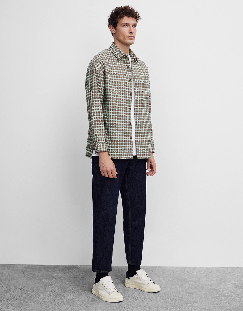 Patch Pocket Plaid Shirt