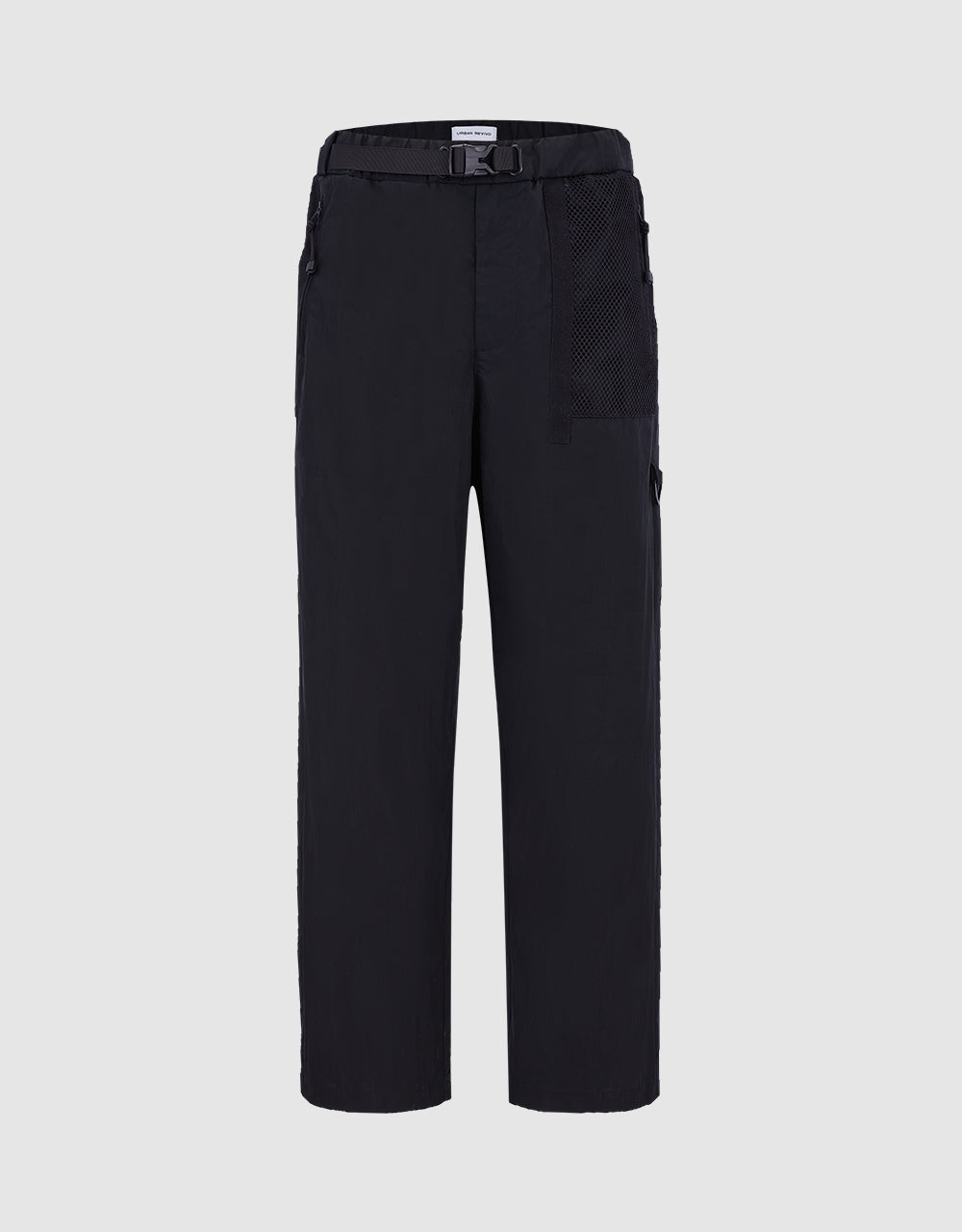 Belted Straight Pants