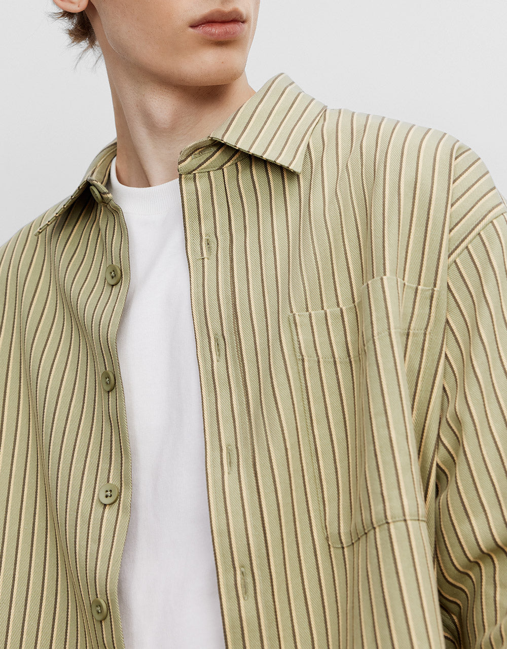 Striped Button Up Shirt