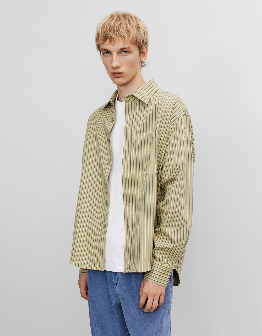 Striped Button Up Shirt