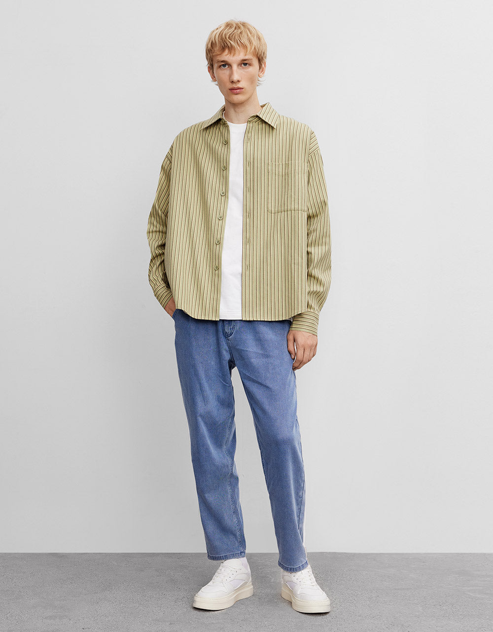 Striped Button Up Shirt