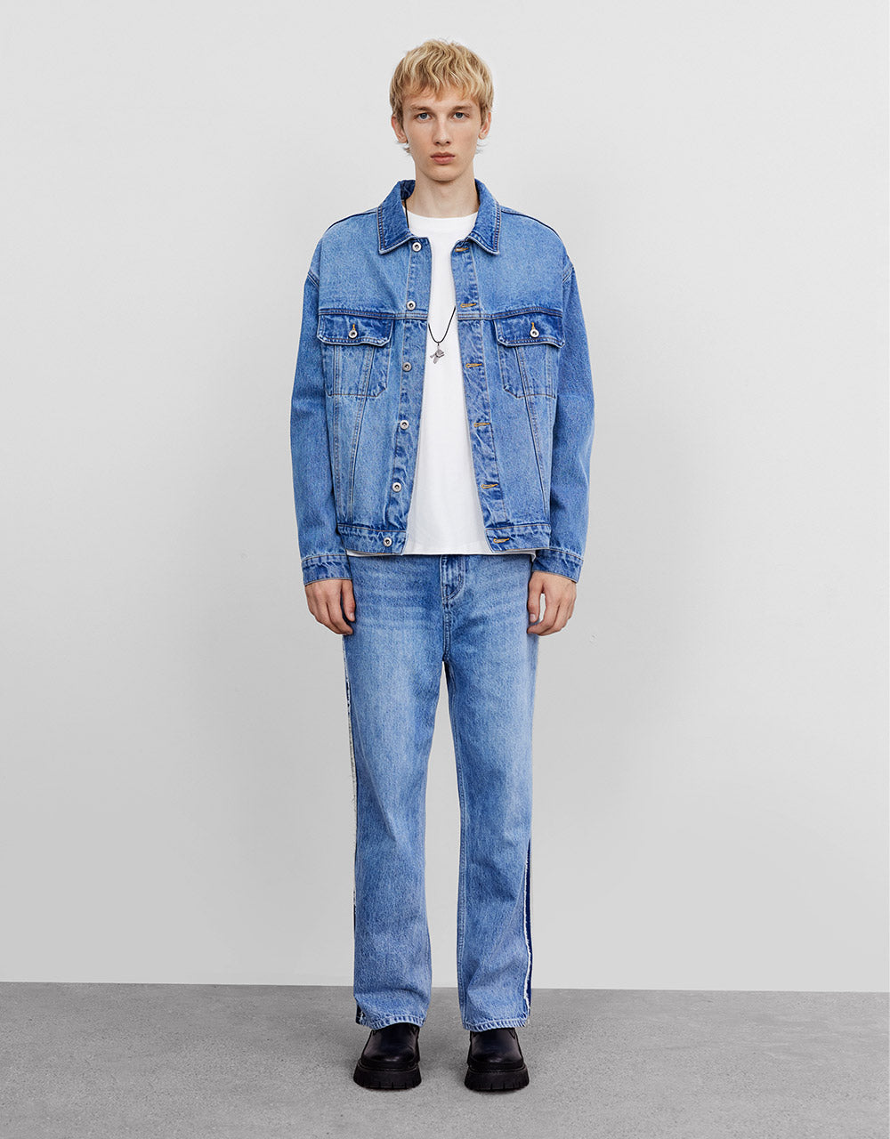 Button Up Denim Jacket