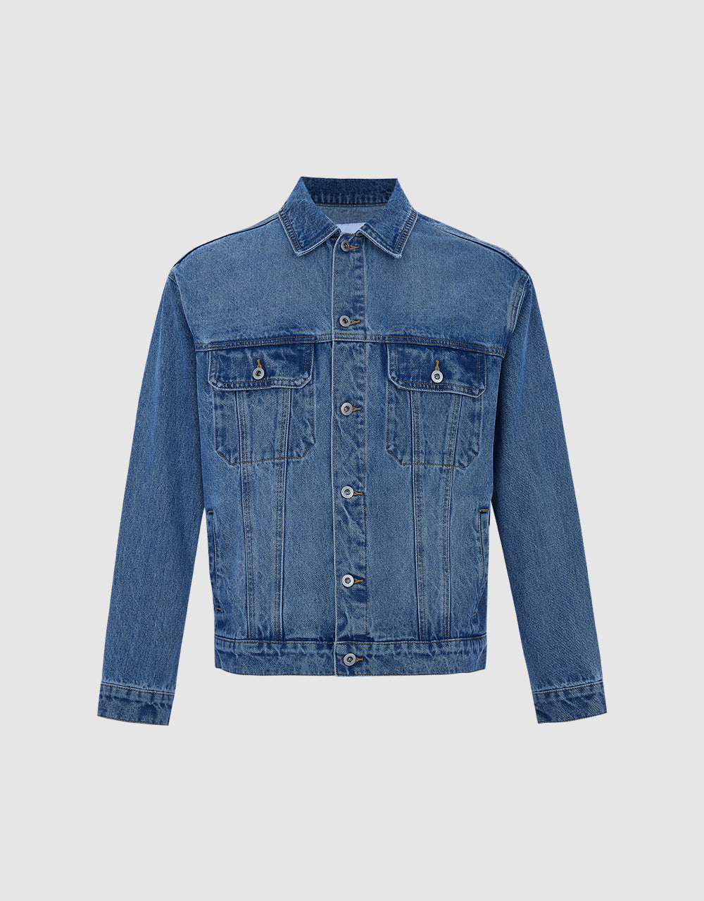 Button Up Denim Jacket
