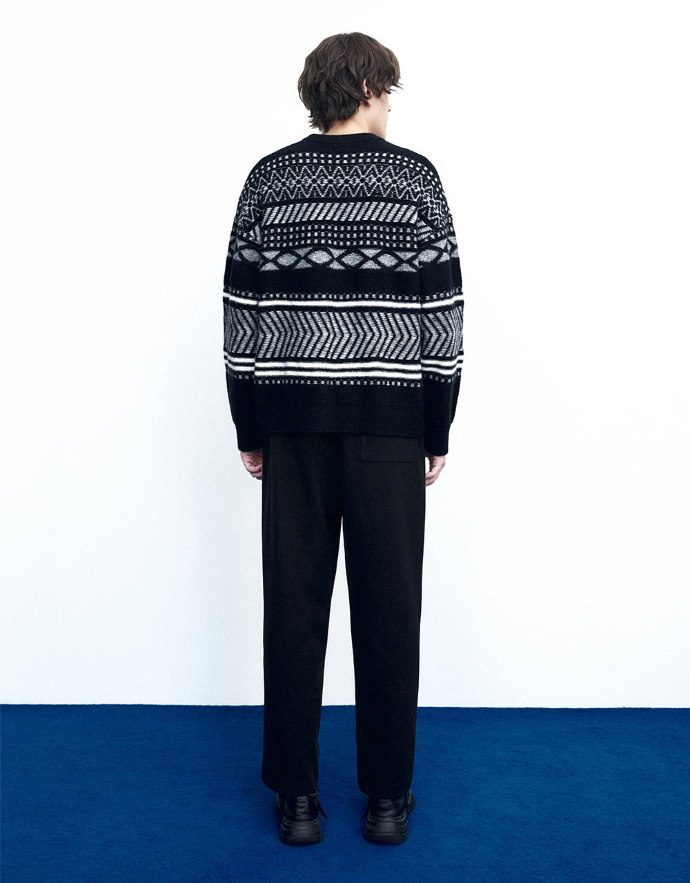 Belted Straight Pants