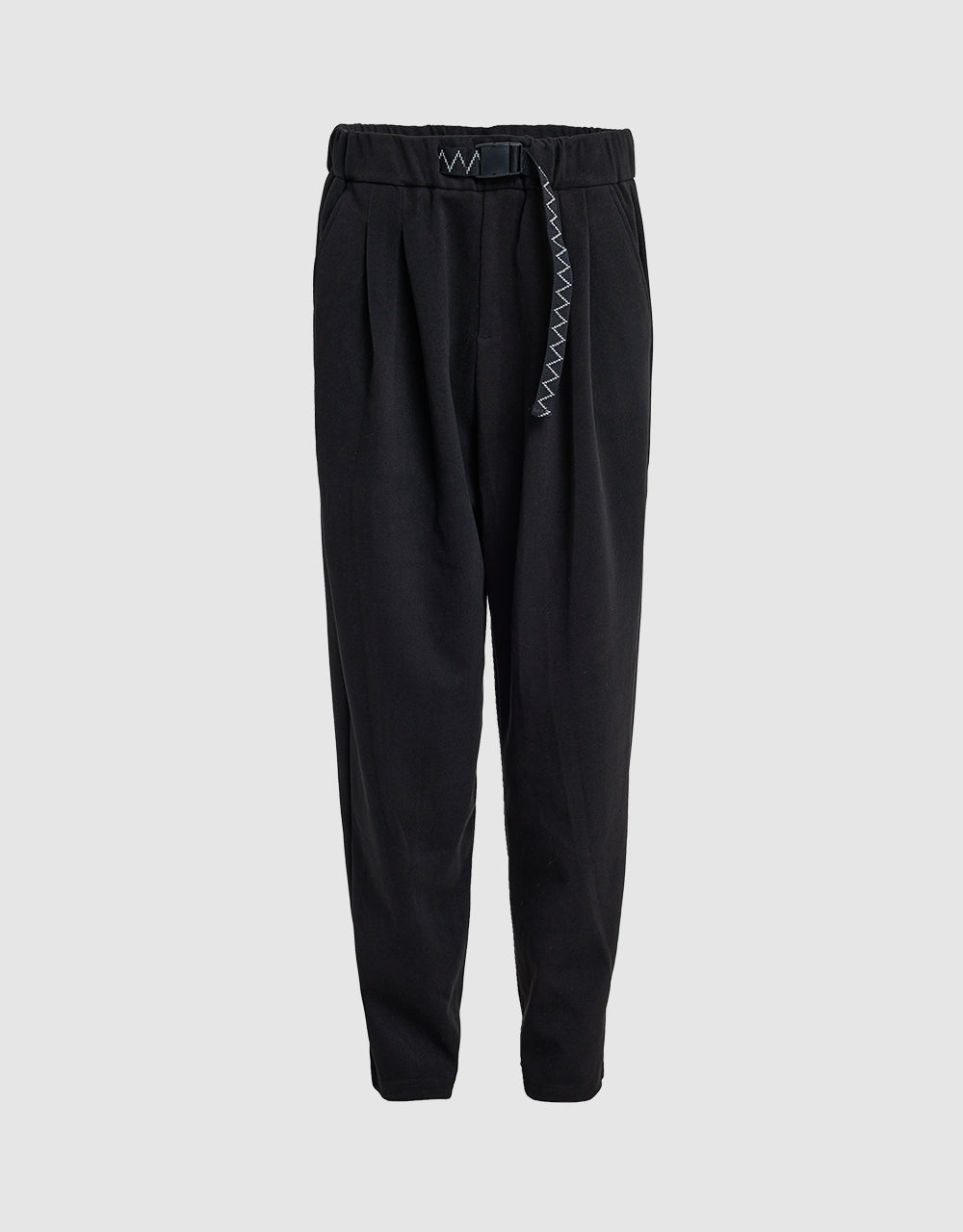 Belted Straight Pants
