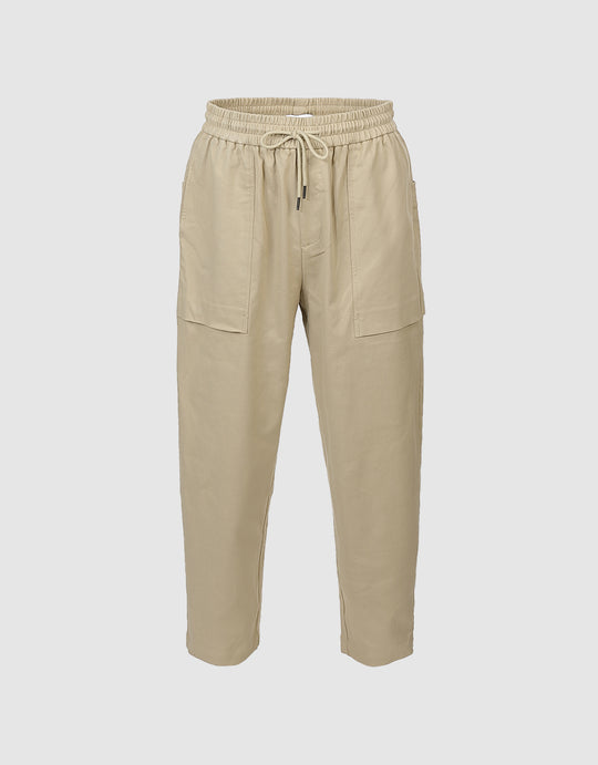 Patch Pocket Straight Pants