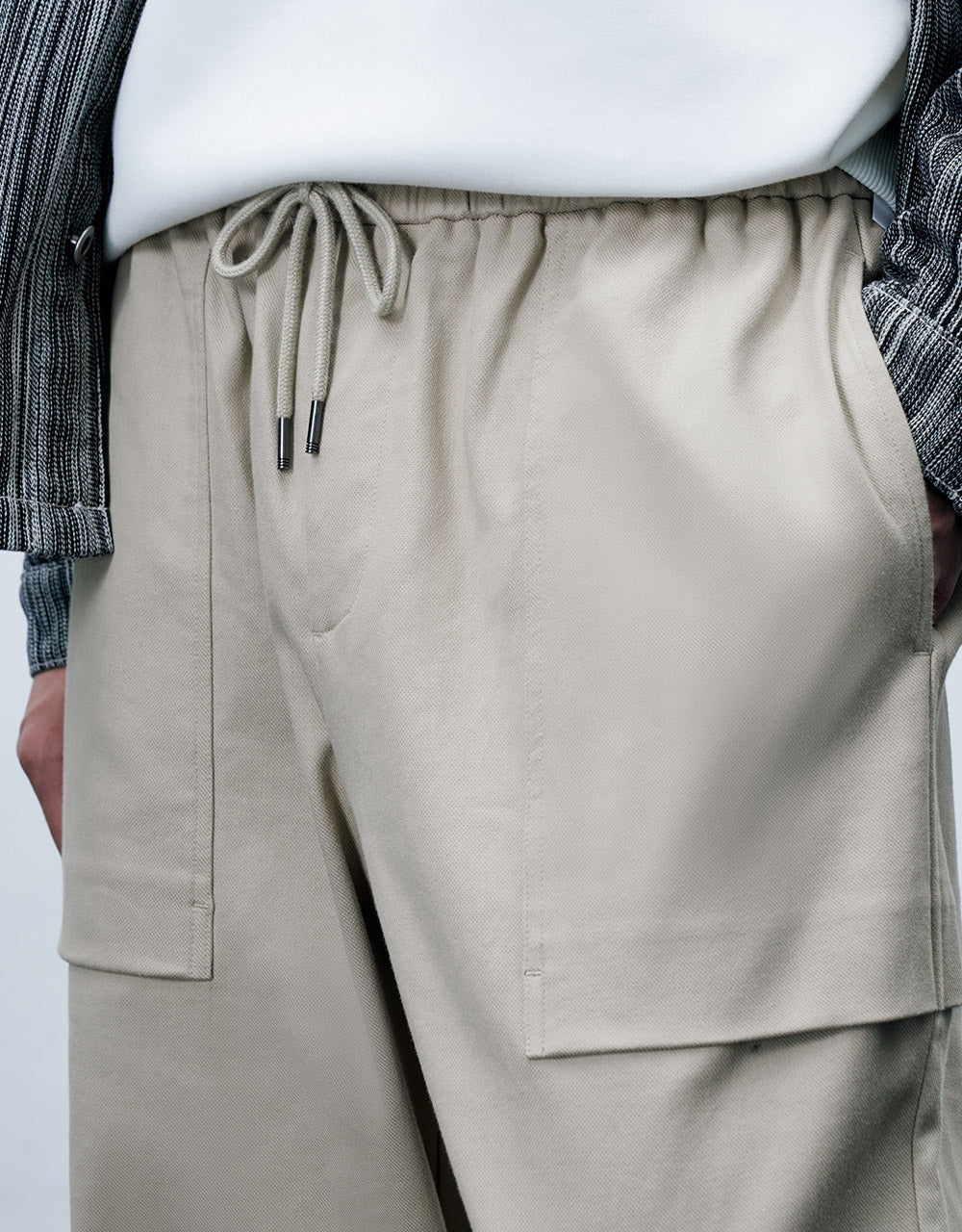 Patch Pocket Straight Pants