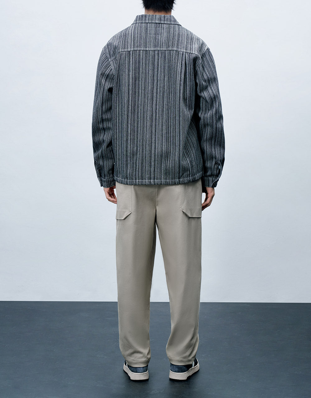 Patch Pocket Straight Pants