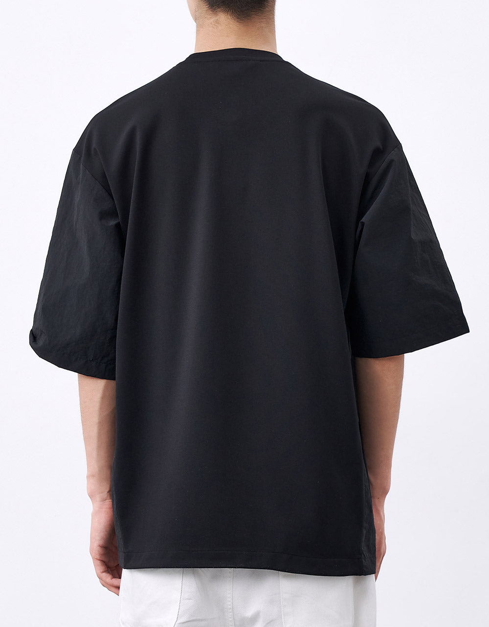 Contrast Fabric T-Shirt