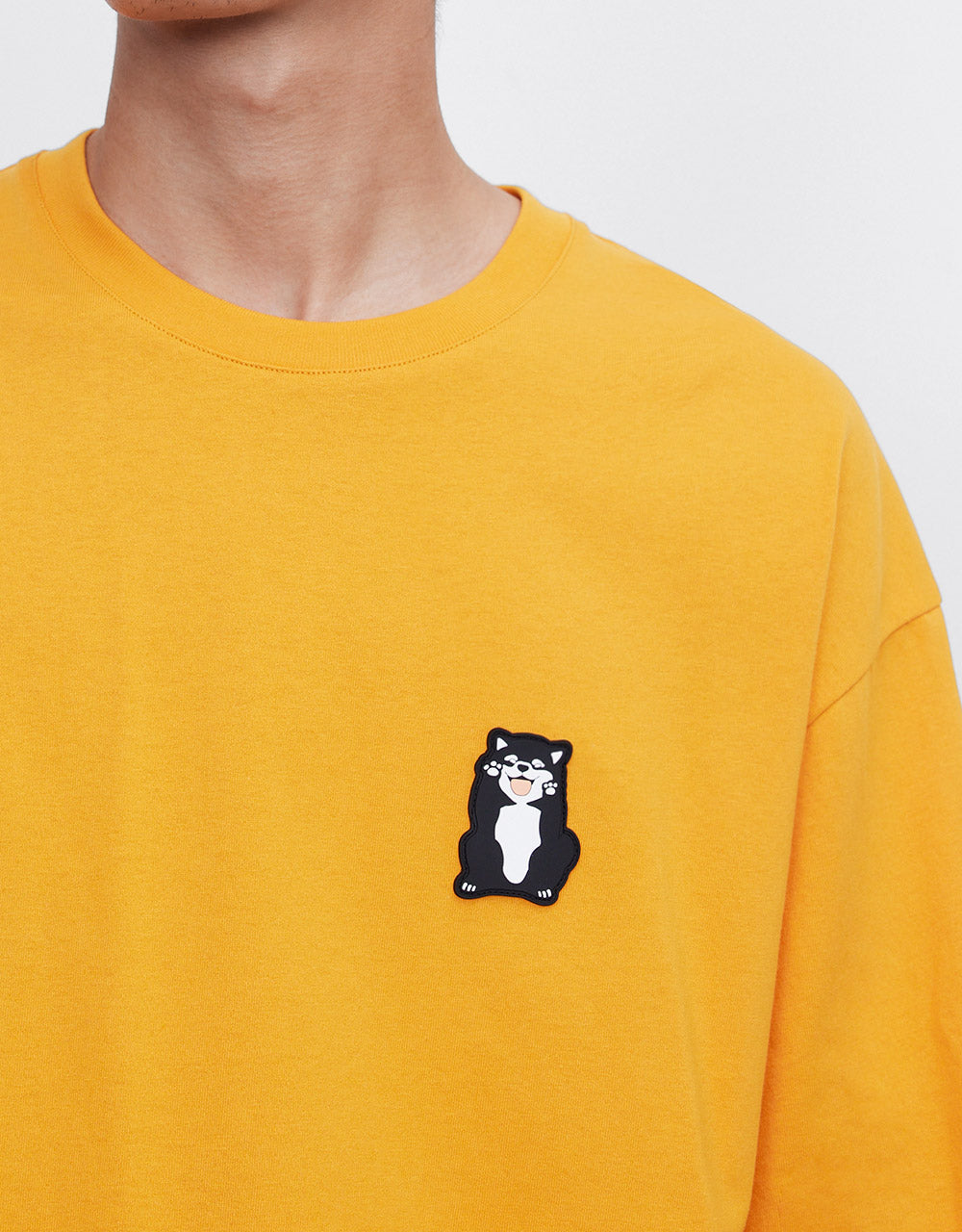 Animal Print Knit T-Shirt