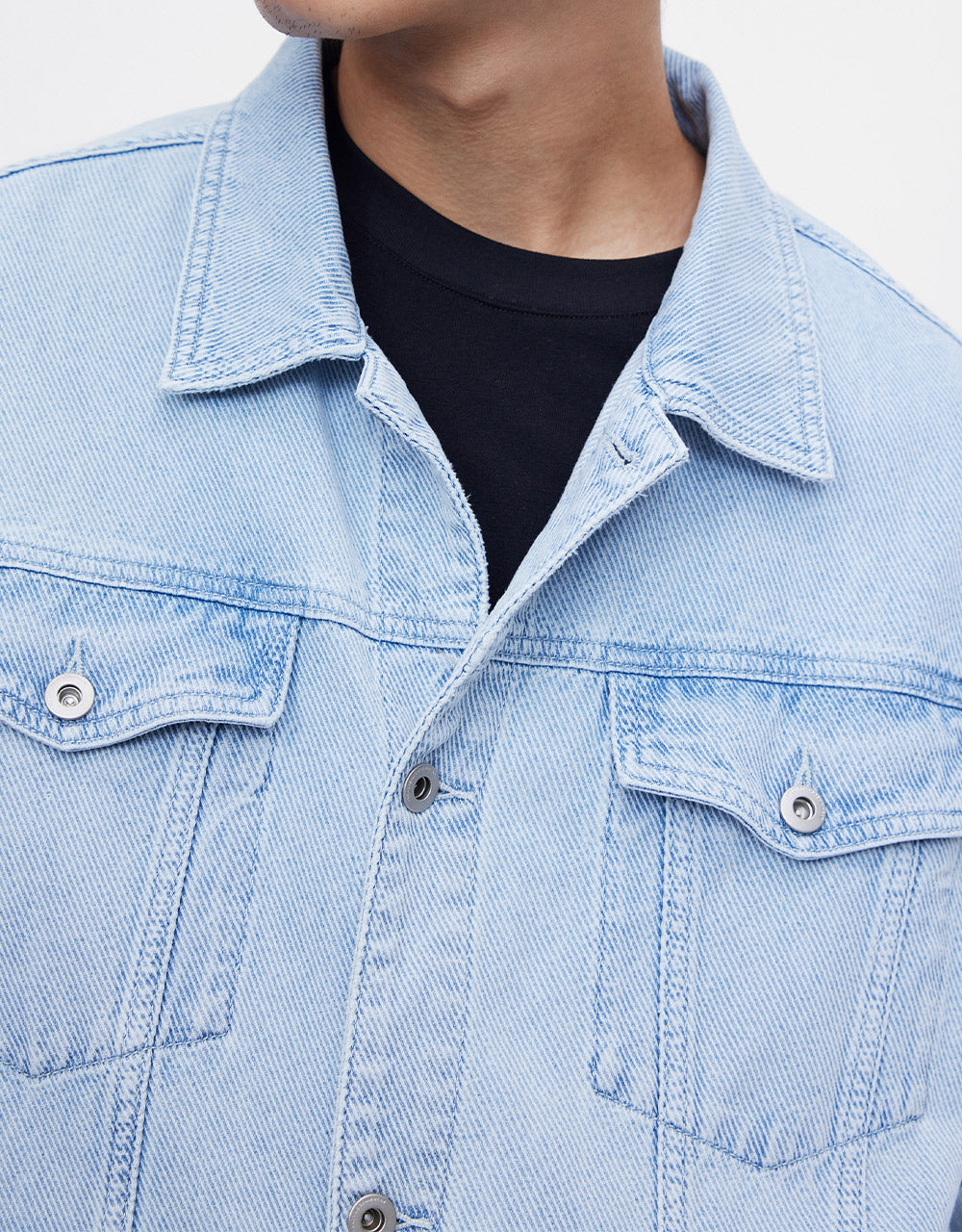 Button Up Denim Shirt