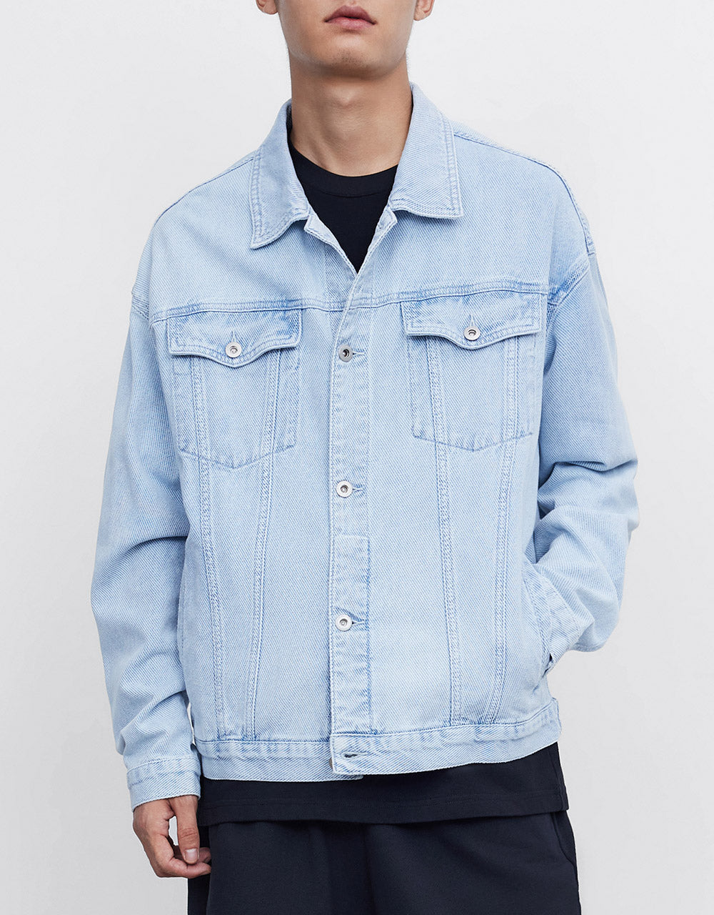 Button Up Denim Shirt