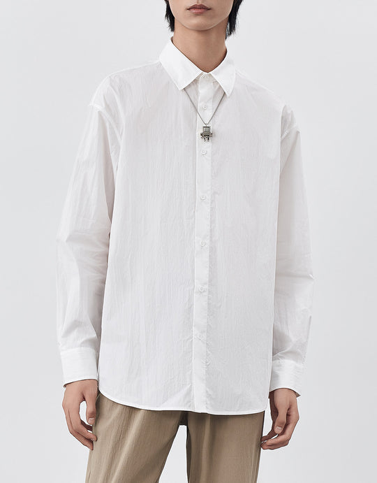 Buttoned Shirt With Chain