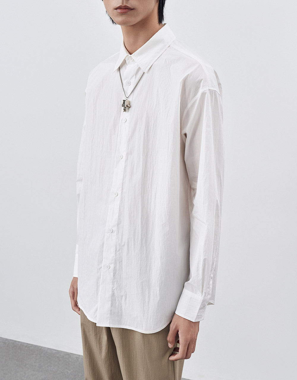 Buttoned Shirt With Chain