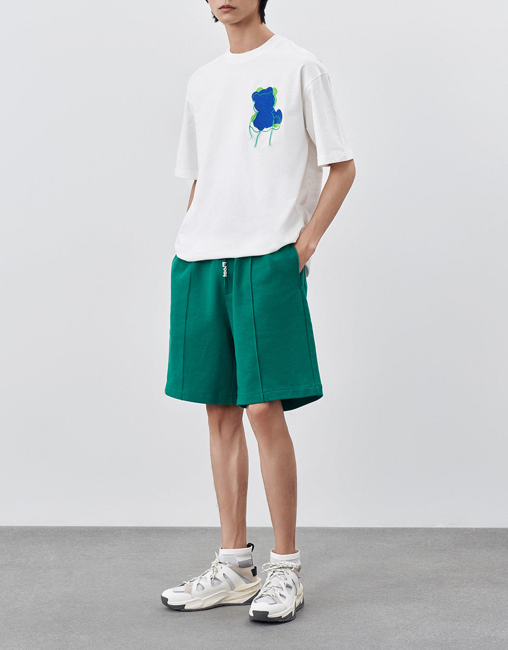 Bear Print T-Shirt