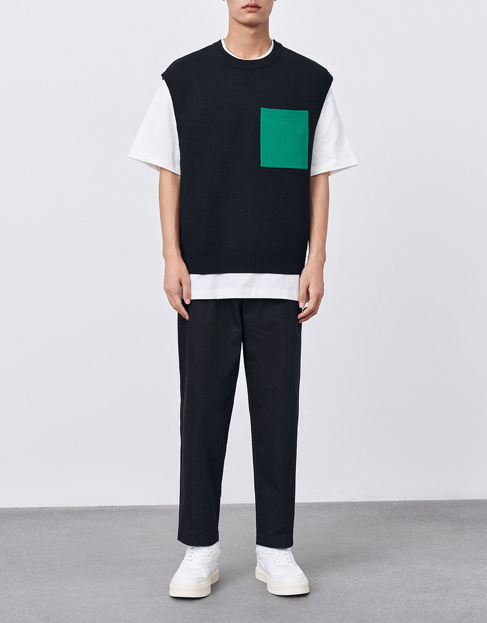 Straight Pants With Charm