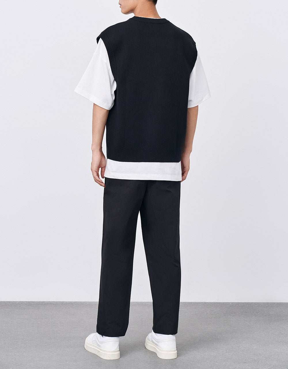 Straight Pants With Charm