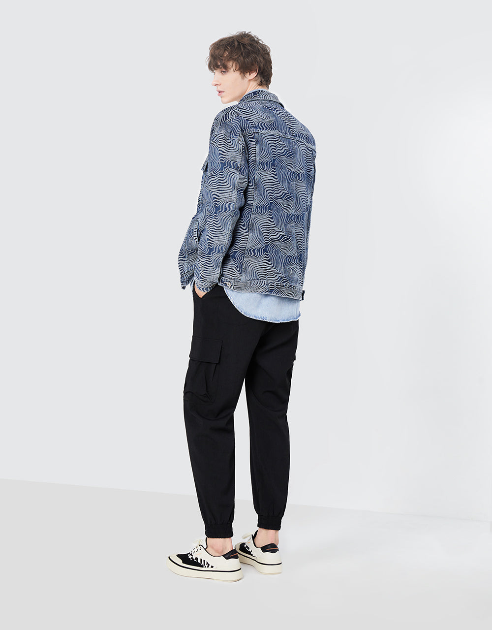 Printed Denim Jacket