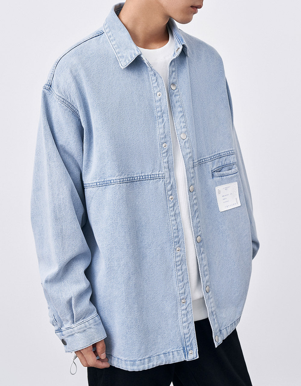 Buttoned Denim Jacket