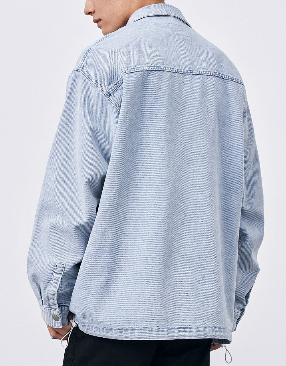 Buttoned Denim Jacket