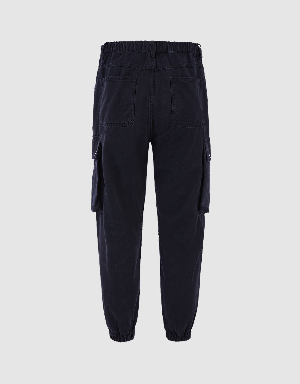 Utility Pocket Belted Jogger Jeans
