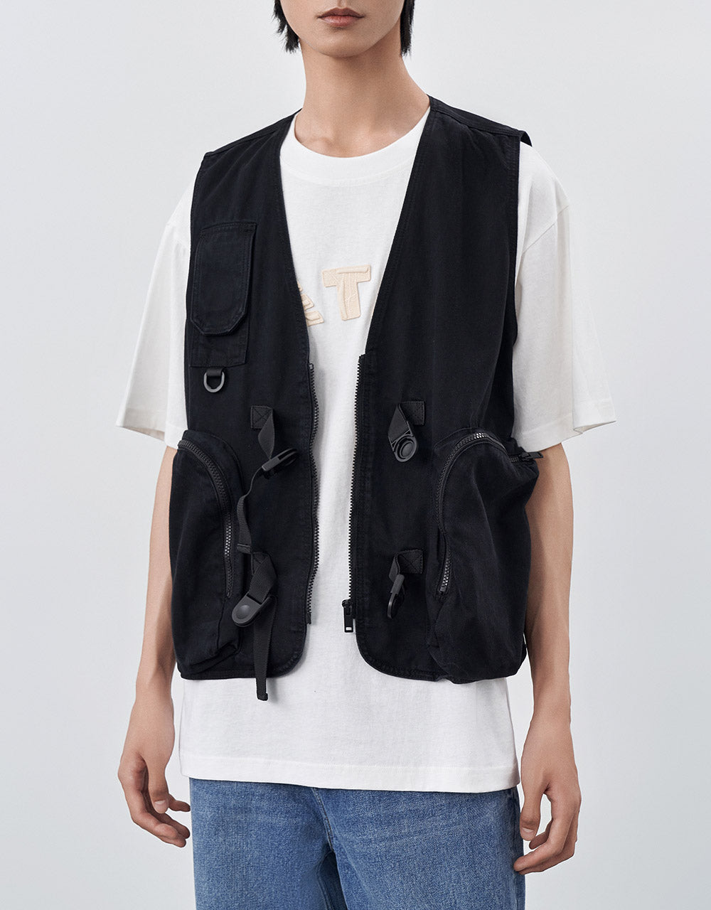 Utility Denim Vest