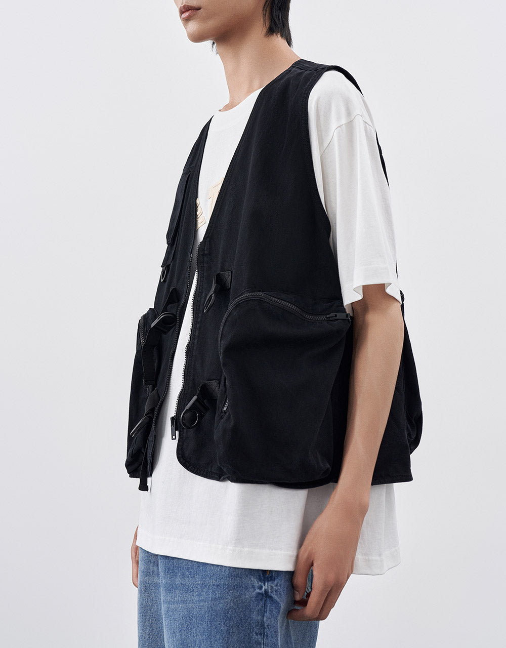 Utility Denim Vest