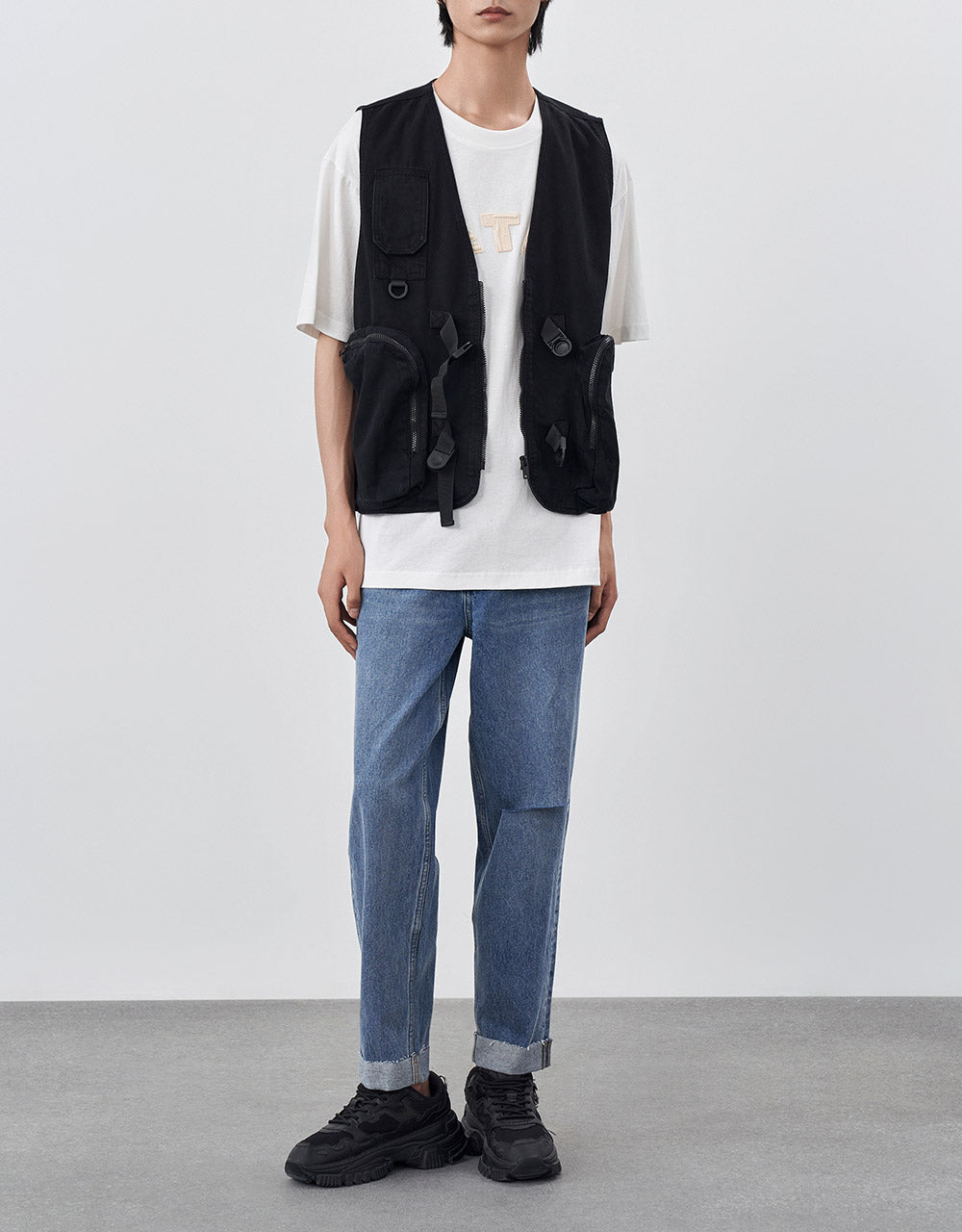 Utility Denim Vest
