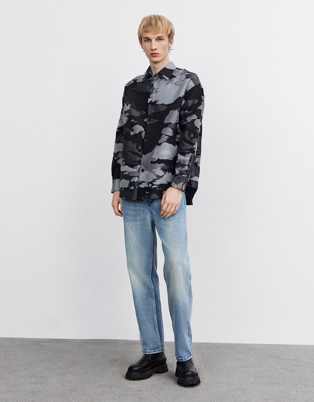 Oversized Graffiti Shirt